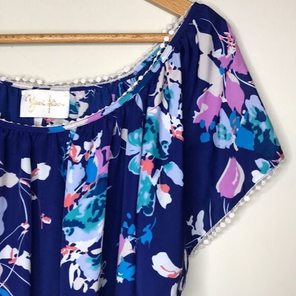 Yumi Kim Sz M Floral Blouse - Picture 1 of 6